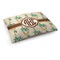 Palm Trees Dog Bed - Medium w/ Monogram