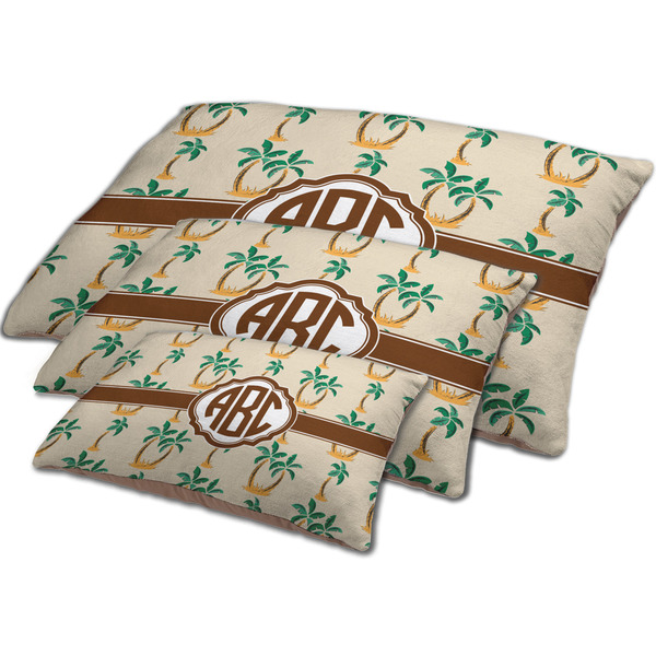 Palm Trees Dog Beds - MAIN (sm, med, lrg)