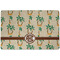 Palm Trees Dog Food Mat - Small without bowls