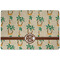 Palm Trees Dog Food Mat w/ Monogram