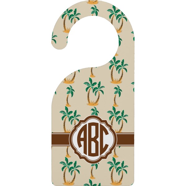 Custom Palm Trees Door Hanger (Personalized)