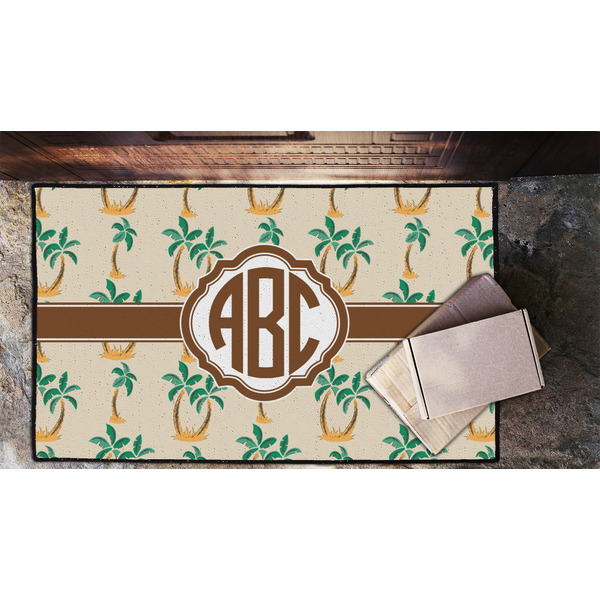 Palm Trees Door Mat - LIFESTYLE (Lrg)