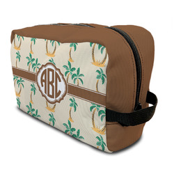 Palm Trees Toiletry Bag / Dopp Kit (Personalized)