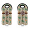Palm Trees Double Wine Tote - APPROVAL (new)