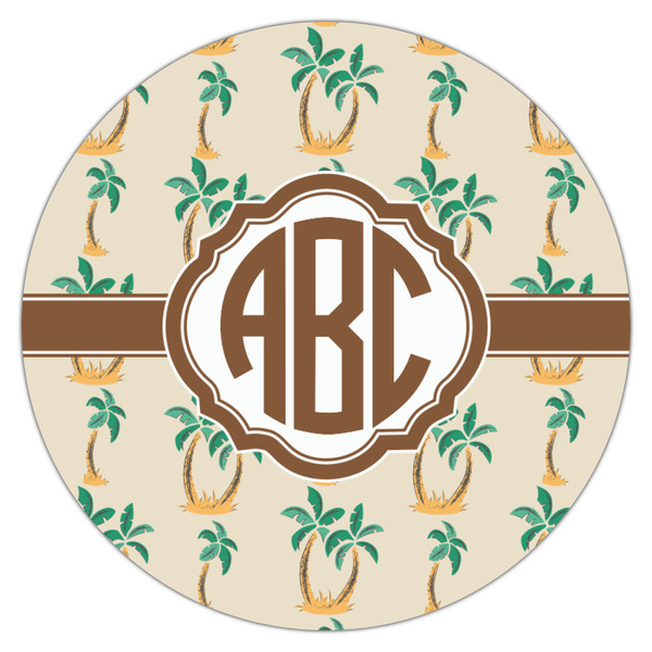 Palm Trees Drink Topper - Medium - Single