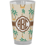 Palm Trees Pint Glass - Full Color (Personalized)