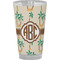 Palm Trees Pint Glass - Full Color - Front View