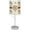 Palm Trees Lamp with Drum Shade (Personalized)