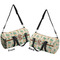 Palm Trees Duffle bag large front and back sides