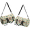 Palm Trees Duffle bag small front and back sides