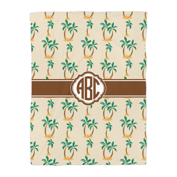 Palm Trees Duvet Cover - Twin - Front