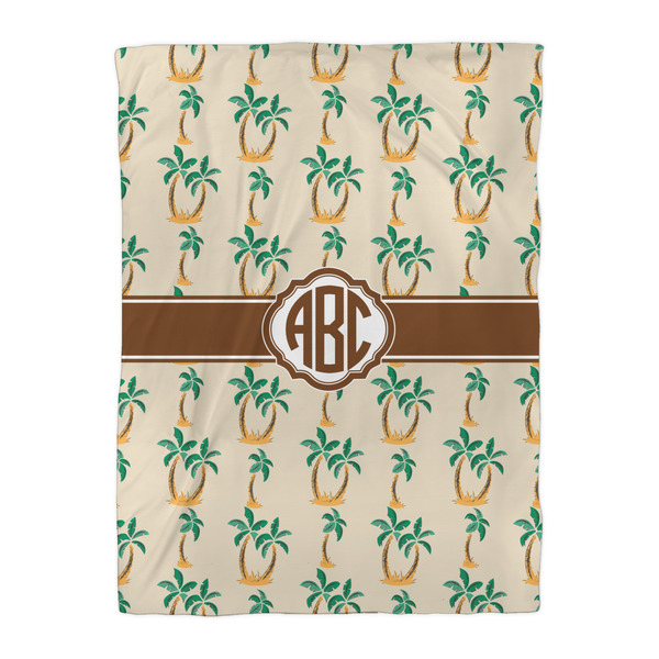 Palm Trees Duvet Cover - Twin XL - Front