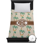 Palm Trees Duvet Cover - Twin (Personalized)