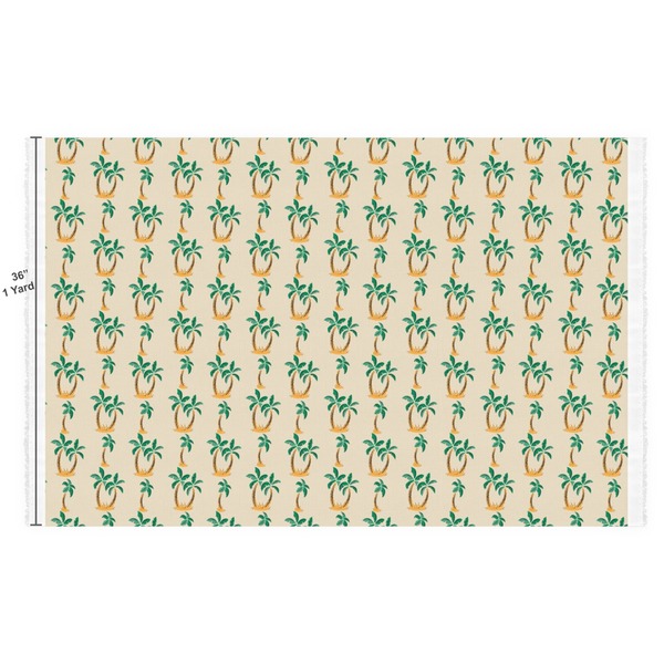 Palm Trees Fabric Full Yard
