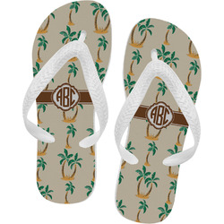 Palm Trees Flip Flops (Personalized)