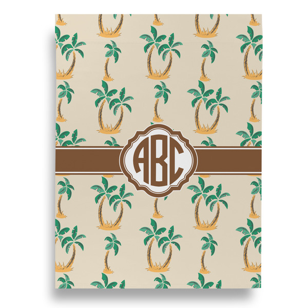 Palm Trees Garden Flags - Large - Single Sided - FRONT