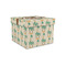 Palm Trees Gift Box with Lid - Canvas Wrapped - Small (Personalized)