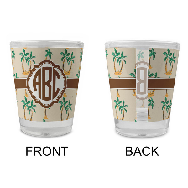 Palm Trees Glass Shot Glass - Standard - APPROVAL