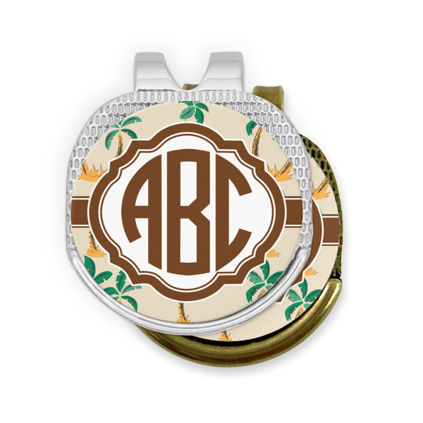 Palm Trees Golf Ball Marker Hat Clip - PARENT/MAIN