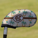 Palm Trees Golf Club Iron Cover - Single (Personalized)