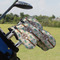 Palm Trees Golf Club Cover - Set of 9 - On Clubs