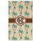 Palm Trees Golf Towel - Front (Large)