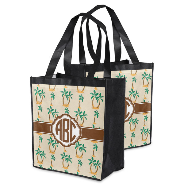 Palm Trees Grocery Bag - MAIN