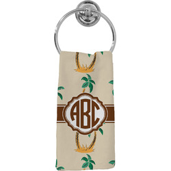 Palm Trees Hand Towel - Full Print (Personalized)
