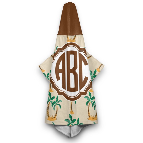 Palm Trees Hooded Towel - Hanging