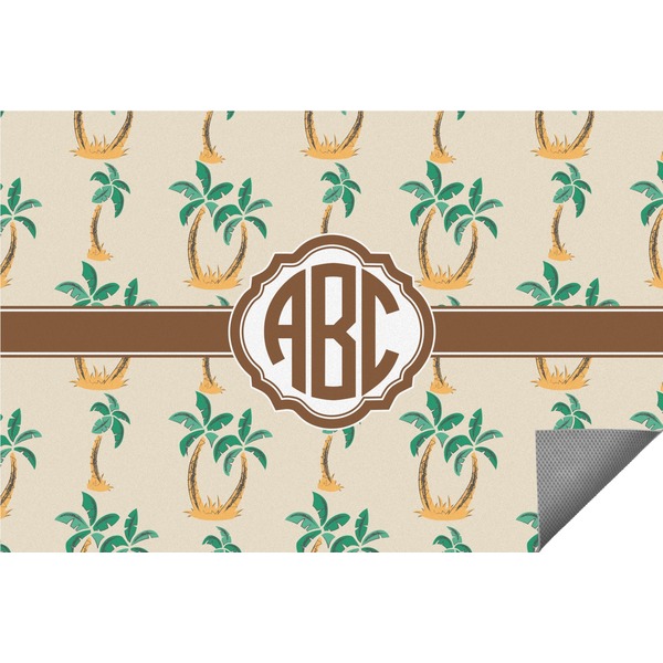 Custom Palm Trees Indoor / Outdoor Rug - 8'x10' (Personalized)