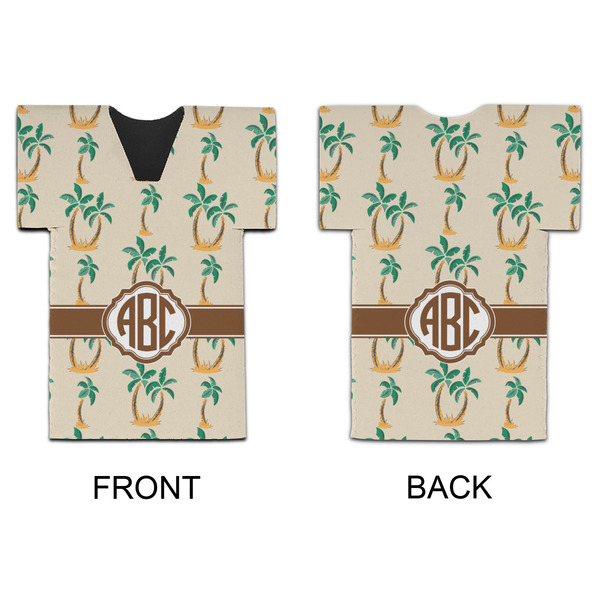 Palm Trees Jersey Bottle Cooler - APPROVAL