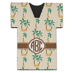 Palm Trees Jersey Bottle Cooler (Personalized)
