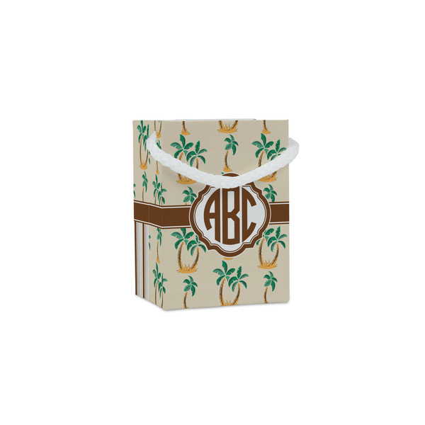 Custom Palm Trees Jewelry Gift Bags (Personalized)