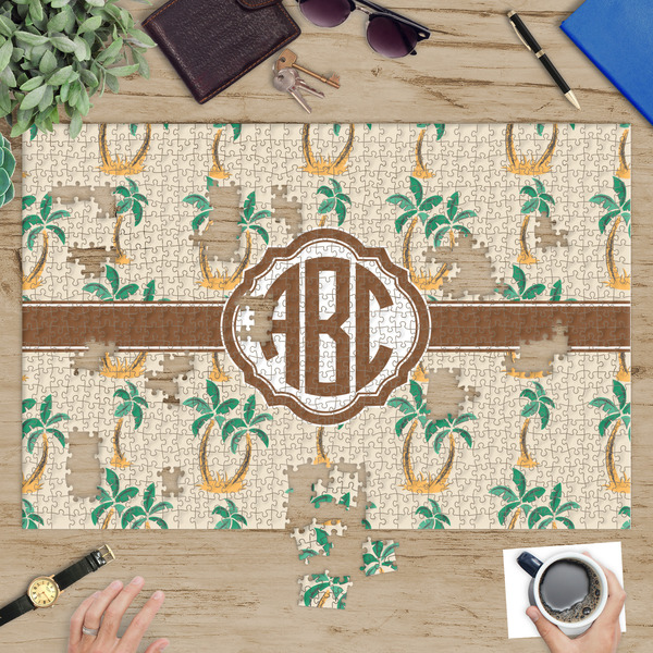 Palm Trees Jigsaw Puzzle 1014 Piece - In Context