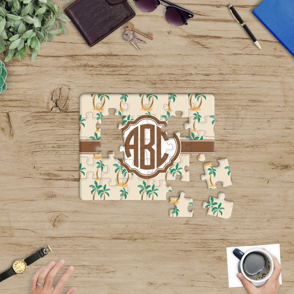 Palm Trees Jigsaw Puzzle 30 Piece - In Context