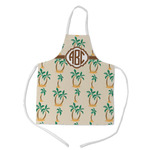 Palm Trees Kid's Apron w/ Monogram