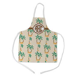 Palm Trees Kid's Apron w/ Monogram