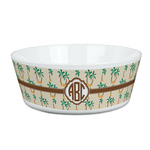 Palm Trees Kid's Bowl (Personalized)