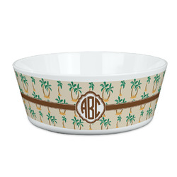 Palm Trees Kid's Bowl (Personalized)