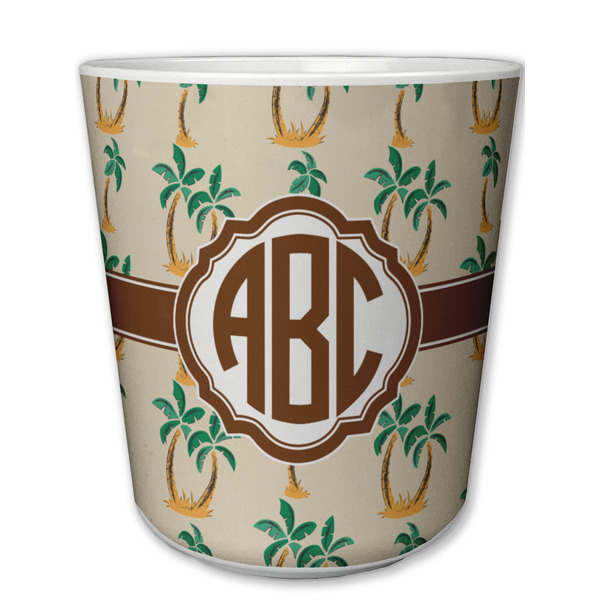 Custom Palm Trees Plastic Tumbler 6oz (Personalized)