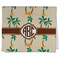 Palm Trees Kitchen Towel - Poly Cotton - Folded Half