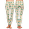 Palm Trees Ladies Leggings - Front and Back