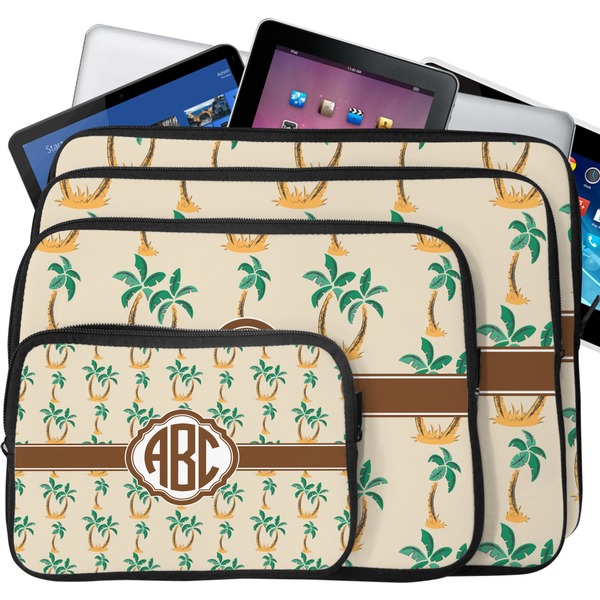 Palm Trees Laptop Case Sizes