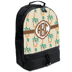 Palm Trees Backpacks - Black (Personalized)