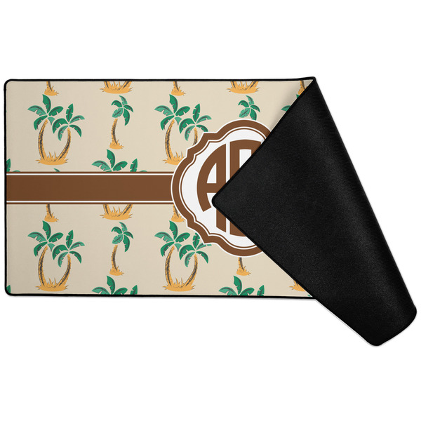 Palm Trees Large Gaming Mats - FRONT W/ FOLD