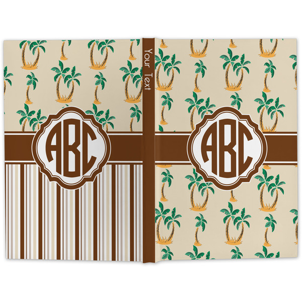 Palm Trees Large Hard Cover Journal - Apvl