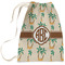 Palm Trees Large Laundry Bag - Front View