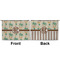 Palm Trees Large Zipper Pouch Approval (Front and Back)