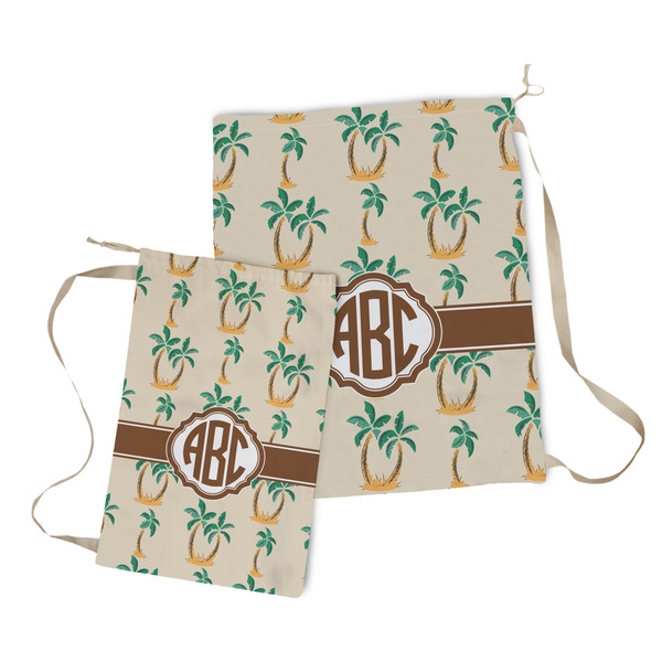 Palm Trees Laundry Bag - Both Bags