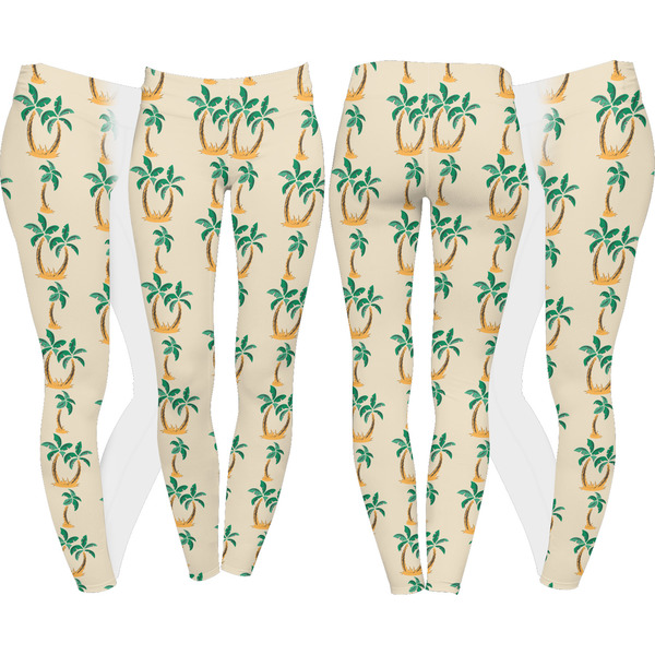 Palm Trees Leggings Turn Around - Apvl